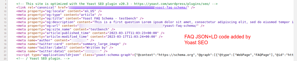 Schema markup added by Yoast SEO