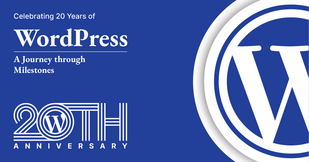 Celebrating 20 Years of WordPress: A Journey through Milestones