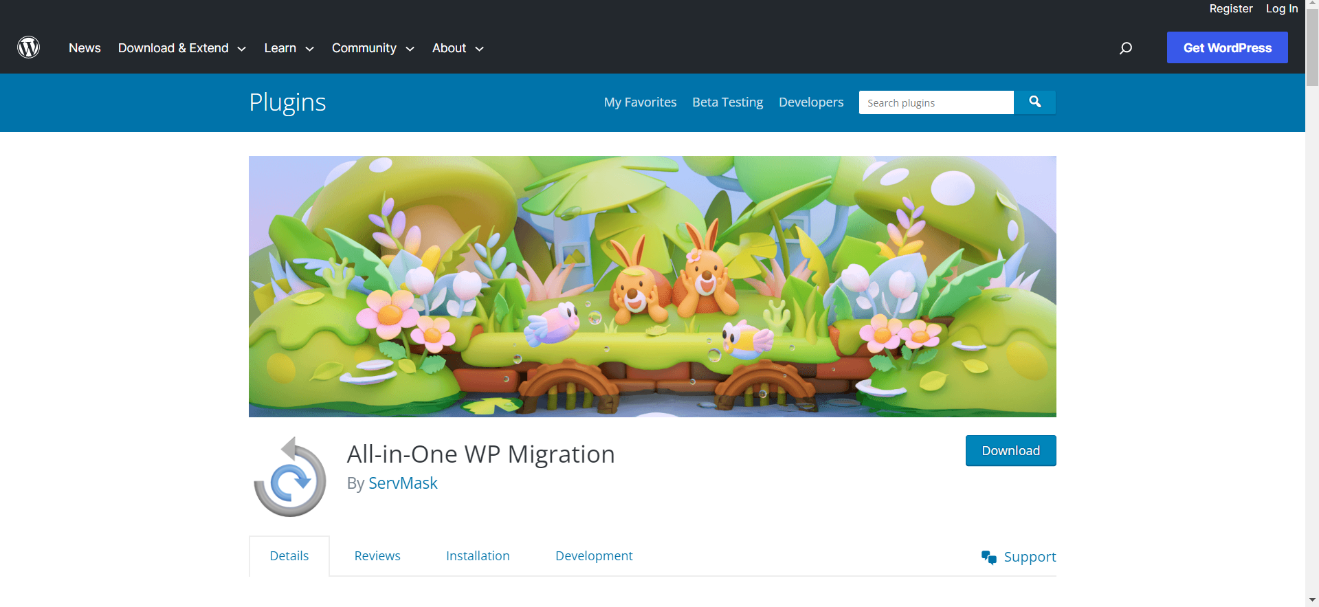 All-in-one WP Migration