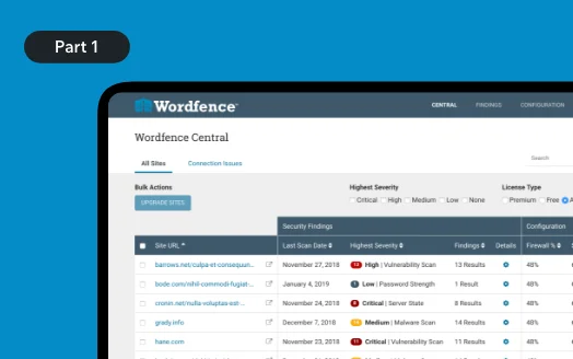 How to Secure Your Enterprise WordPress Website Using Wordfence (Part 1) featured image