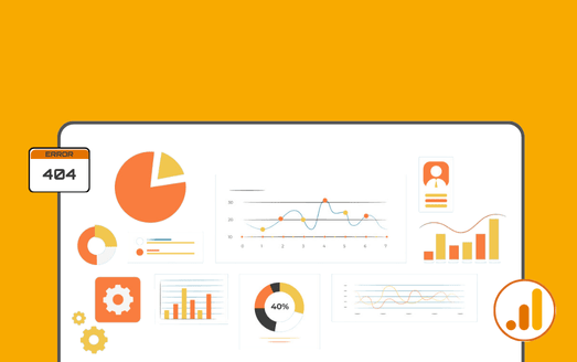 How to find broken links in Google Analytics 4 (GA4) featured image