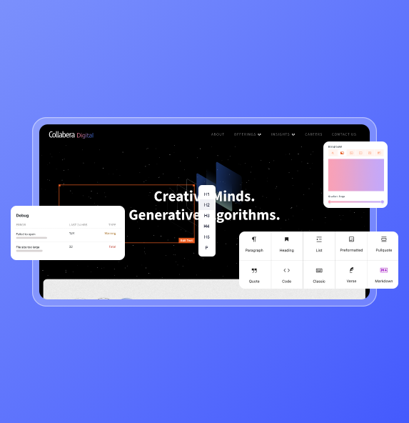  Managed website maintenance