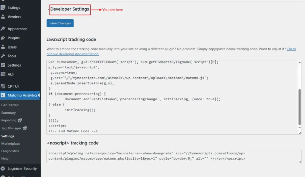 How to Set Up Matomo in WordPress for Complete Website Tracking (Part 3 ...
